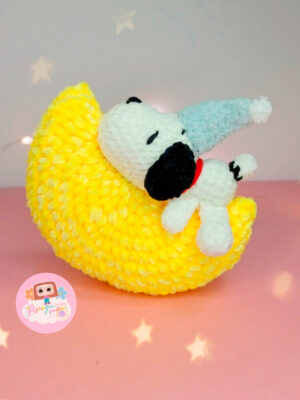 Amigurumi Snoopy Dormilón