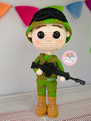 Amigurumi Soldado