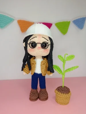 Ingeniera Agrónoma Amigurumi