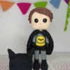 Batman Amigurumi 22 cm
