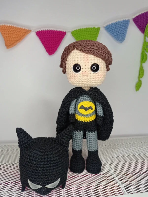 Batman Amigurumi 22 cm