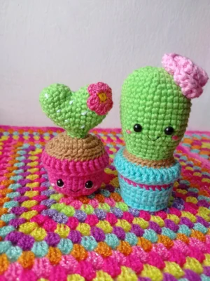 Cactucitos Kawaii Mini
