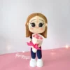 Amigurumi con Ramo de Rosas